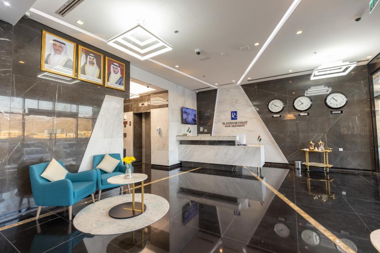 Platinum Coast Hotel Apartments Fujairah Eksteriør billede The lobby of the hotel